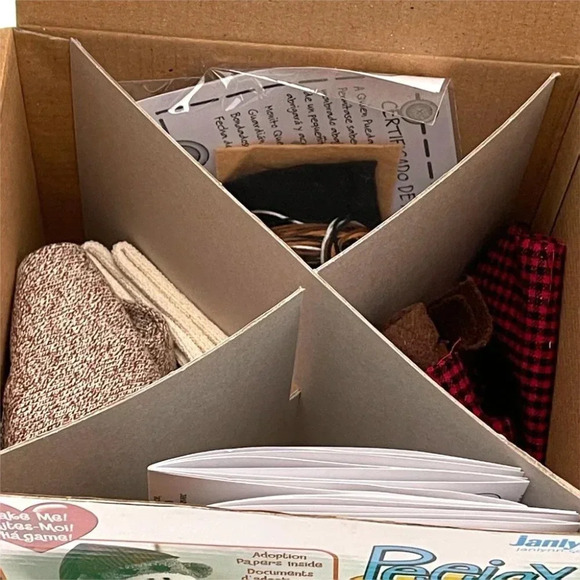 JayLynn Peejay 21 inch Sock Monkey Kit Complete New Craft Kit - Picture 3 of 4